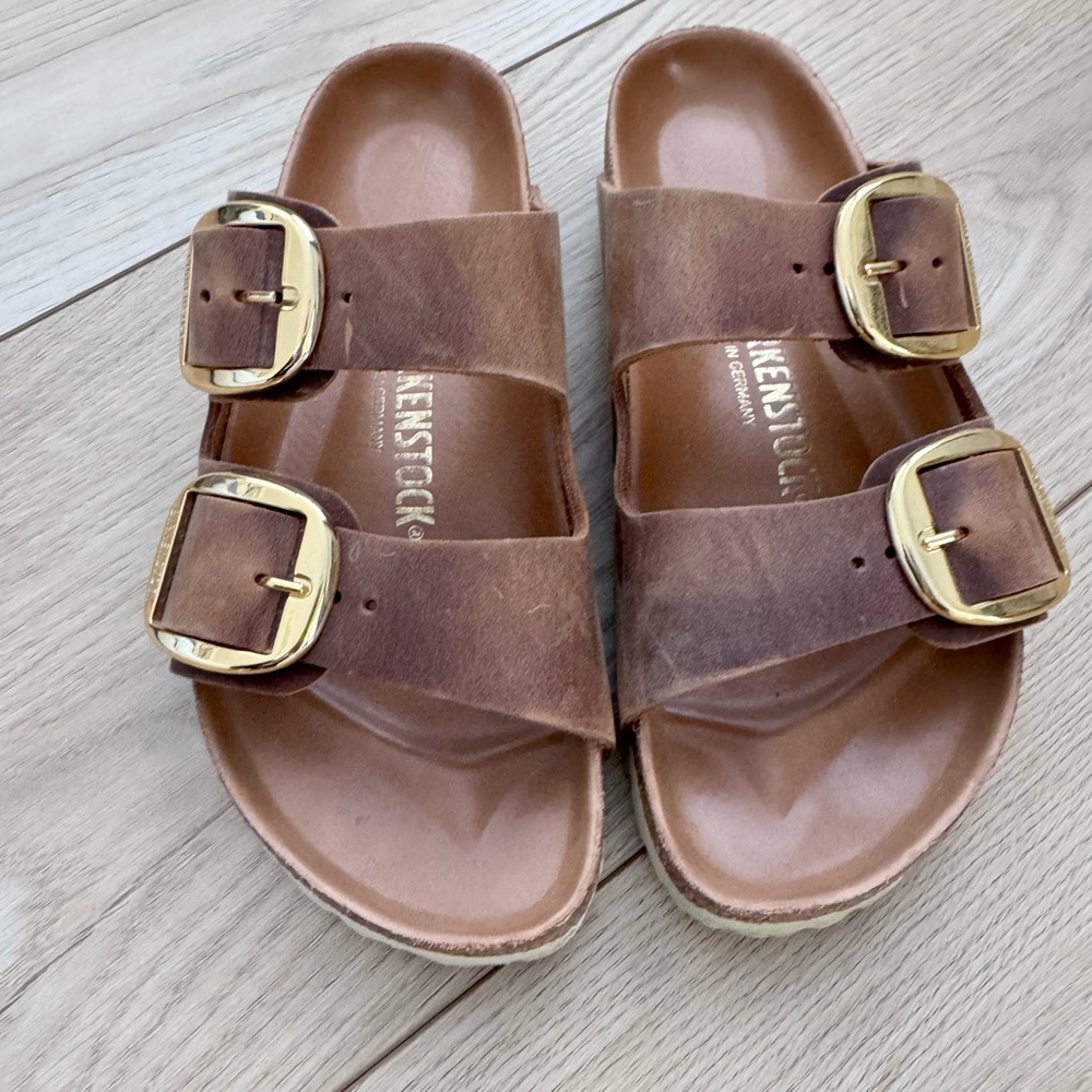 Birkenstock- Arizona Big Buckle Slide Sandal